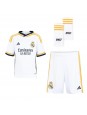 Real Madrid Antonio Rudiger #22 Replika Hemmakläder Barn 2023-24 Kortärmad (+ byxor)